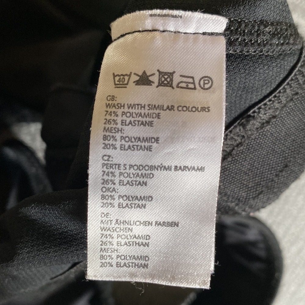 Boob Design Black Nursing/Support Sports Bra - Picture 7 of 7